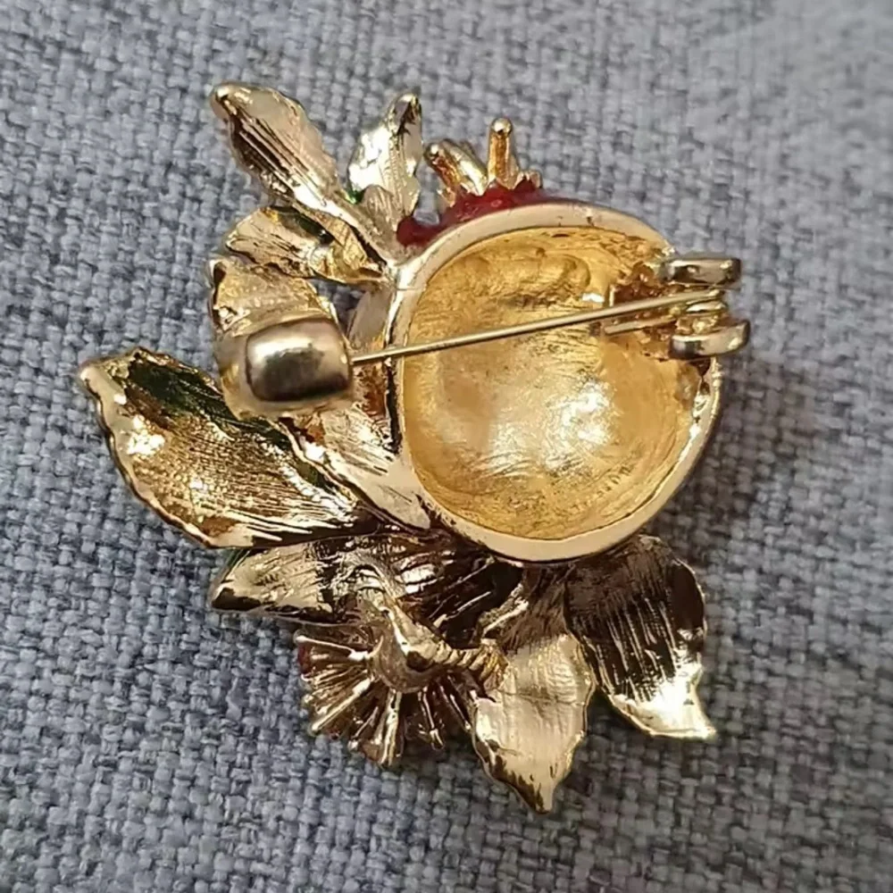 Anthropologie vibrant brooch